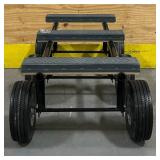 Klutch 1200-Lb. Capacity 6-Wheel All-Terrain Dolly Msrp $169.99 Klutch 1200-Lb. Capacity 6-Wheel All-Terrain Dolly Msrp $169.99