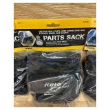 King Innovation 47030 Chalk Bag with Adjustable Belt & Draw String, Black King Innovation 47030 Chalk Bag with Adjustable Belt & Draw String, Black