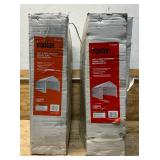 *Ironton 10ft. x 20ft. Outdoor Canopy Tent Enclosure Kit, White lot of 2 *Ironton 10ft. x 20ft. Outdoor Canopy Tent Enclosure Kit, White lot of 2