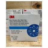 3M Hookit Blue Abrasive Ceramic Aluminum Oxide Hook & Loop Disc - 5 in (lot of 7) 3M Hookit Blue Abrasive Ceramic Aluminum Oxide Hook & Loop Disc - 5 in (lot of 7)