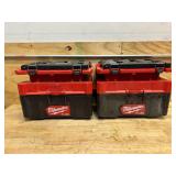 Milwaukee Packout 2.5 Gallon Wet/Dry Vacuum (read description, lot of 2) Milwaukee Packout 2.5 Gallon Wet/Dry Vacuum (read description, lot of 2)
