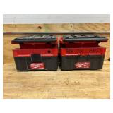 Milwaukee Packout 2.5 Gallon Wet/Dry Vacuum (read description, lot of 2) Milwaukee Packout 2.5 Gallon Wet/Dry Vacuum (read description, lot of 2)