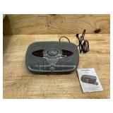 Homedics Vibration Foot Massager with Soothing Heat, Gray Homedics Vibration Foot Massager with Soothing Heat, Gray