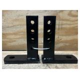 Adjustable L-Bracket Hitch Mount lot of 2 Adjustable L-Bracket Hitch Mount lot of 2