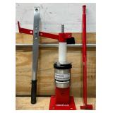 Strongway Portable Mini Tire Changer, 16in.H #54412 Msrp $99.99 Strongway Portable Mini Tire Changer, 16in.H #54412 Msrp $99.99