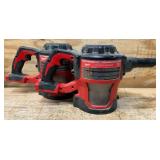 Milwaukee Compact Vacuum Cat No. 0882-20 lot of 2 Milwaukee Compact Vacuum Cat No. 0882-20 lot of 2