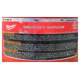 Milwaukee Compact Vacuum Cat No. 0882-20 lot of 2 Milwaukee Compact Vacuum Cat No. 0882-20 lot of 2