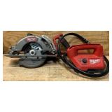 Milwaukee Powered Head/ Rear Hand Circular Saw Milwaukee Powered Head/ Rear Hand Circular Saw