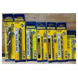 Irwin Rotary Masonary Drill/High Speed/Turbo lot of 7 Irwin Rotary Masonary Drill/High Speed/Turbo lot of 7
