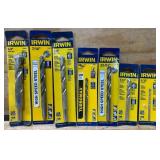 Irwin Rotary Masonary/High Speed/ Turbo lot of 7 Irwin Rotary Masonary/High Speed/ Turbo lot of 7