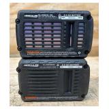Hercules Lithium-ION Battery 2/5AH lot of 2 Hercules Lithium-ION Battery 2/5AH lot of 2