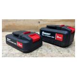 Bauer Lithium-ION Battery Pack 1.5/3AH lot of 2 Bauer Lithium-ION Battery Pack 1.5/3AH lot of 2