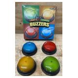 Learning Resources Lights and Sounds Answer Buzzers, Recordable Buttons for Kids, Ages 3+ Msrp $29.99 Learning Resources Lights and Sounds Answer Buzzers, Recordable Buttons for Kids, Ages 3+ Msrp $29.99