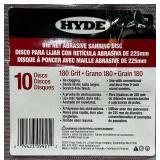 Hyde 9in Net Abrasive Sanding Disc lot of 5 Hyde 9in Net Abrasive Sanding Disc lot of 5