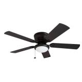 *Prominence Home, 52in. Benton Ceiling Fan Matte Black, Fan Diameter 52 in, Fan Blade Span 50-54 Air Delivery 3723 cfm, Model# 50853 Msrp $102.99 *Prominence Home, 52in. Benton Ceiling Fan Matte Black, Fan Diameter 52 in, Fan Blade Span 50-54 Air Delivery 3723 cfm, Model# 50853 Msrp $102.99