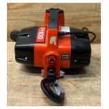 Ultra-Tow Portable Electric Winch, 120V, 1100-Lb. Horizontal and Vertical Capacity, Steel Cable, Brushless Motor #5689273 Msrp $224.99 Ultra-Tow Portable Electric Winch, 120V, 1100-Lb. Horizontal and Vertical Capacity, Steel Cable, Brushless Motor #5689273 Msrp $224.99