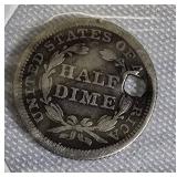 1854 Seated Liberty Half Dime 1854 Seated Liberty Half Dime