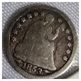 1853 Seated Liberty Half Dime 1853 Seated Liberty Half Dime