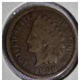 Indian Head Small Cents from the years 1897, 1898, 1901, and 1902. Indian Head Small Cents from the years 1897, 1898, 1901, and 1902.