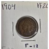 Indian Head Small Cents from the years 1903,1904,1905,& 1906 Indian Head Small Cents from the years 1903,1904,1905,& 1906