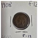 Indian Head Small Cents from the years 1907 & 1908 Indian Head Small Cents from the years 1907 & 1908