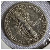 Mercury Dimes from 1942 & 1943-D Mercury Dimes from 1942 & 1943-D