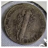 Mercury Dimes from 1938 & 1943 Mercury Dimes from 1938 & 1943