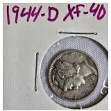 Mercury Dimes from 1944-D & 1945 Mercury Dimes from 1944-D & 1945