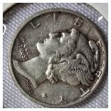 Mercury Dimes from 1944-D & 1945 Mercury Dimes from 1944-D & 1945