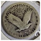 Two Standing Liberty Quarters minted in 1929. Two Standing Liberty Quarters minted in 1929.