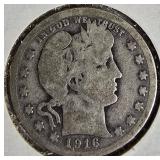1916-D Barber Quarter 1916-D Barber Quarter