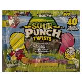 WA 3 - Sour Punch Twists - Assorted Flavors (Grape, Lemon, Fruit Punch, Blue Raspberry) - 4 Bags, 9 oz Each WA 3 - Sour Punch Twists - Assorted Flavors (Grape, Lemon, Fruit Punch, Blue Raspberry) - 4 Bags, 9 oz Each