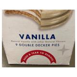 NM 5 - Moon Pie Vanilla Double Decker Pies (Lot of 2) NM 5 - Moon Pie Vanilla Double Decker Pies (Lot of 2)