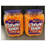NM 4 - Utz Cheeze Balls Cheddar - Cheese Snack 23 oz Jar (2-Pack) NM 4 - Utz Cheeze Balls Cheddar - Cheese Snack 23 oz Jar (2-Pack)