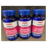 NE 1 - Meijer Wellness Cranberry & Probiotic - 60 Tablets (Lot of 3) NE 1 - Meijer Wellness Cranberry & Probiotic - 60 Tablets (Lot of 3)