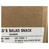 CT 3 - Brad's Caesar Salad Snack - 12-Unit Case (12 pouches, 24 oz total) CT 3 - Brad's Caesar Salad Snack - 12-Unit Case (12 pouches, 24 oz total)