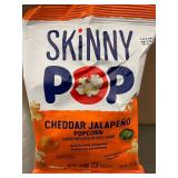 Popcorn - SkinnyPop Cheddar Jalapeño, 12 Bags (1 oz Each) Popcorn - SkinnyPop Cheddar Jalapeño, 12 Bags (1 oz Each)