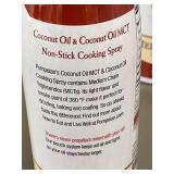 Non-Stick Cooking Spray - Pompeian Coconut Oil MCT & Coconut Oil, Medium-Heat Non-Stick Cooking Spray - Pompeian Coconut Oil MCT & Coconut Oil, Medium-Heat