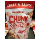 CO 1 - Chunk Nibbles Strawberry Crunchy Snack Mix 4.25 oz - 6 Bags CO 1 - Chunk Nibbles Strawberry Crunchy Snack Mix 4.25 oz - 6 Bags