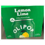 BP - OLIPOP Lemon Lime Soda - 12 Fl Oz Cans - 4-Pack (Lot of 2) BP - OLIPOP Lemon Lime Soda - 12 Fl Oz Cans - 4-Pack (Lot of 2)