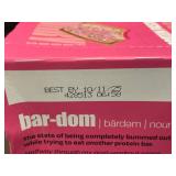 NE 2 - Bar-Dom Protein Pastry Legendary Birthday Cake 10-Pack - 20g Protein 4g Net Carbs NE 2 - Bar-Dom Protein Pastry Legendary Birthday Cake 10-Pack - 20g Protein 4g Net Carbs