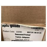 ID 2 - Epic Goods EG018C Jalapeño Seasoned Pretzel Twists - 10 x 5 oz Case Pack ID 2 - Epic Goods EG018C Jalapeño Seasoned Pretzel Twists - 10 x 5 oz Case Pack