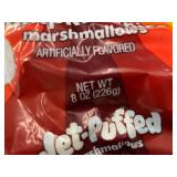 Jet-Puffed Pumpkin Spice Marshmallows 8 oz Bags - Lot of 6, Exp 6/2025 Jet-Puffed Pumpkin Spice Marshmallows 8 oz Bags - Lot of 6, Exp 6/2025