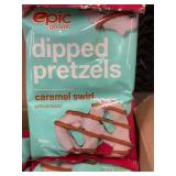 IN 3 - Epic goods Dipped Pretzels Caramel Swirl 12x2.8 oz Case Pack IN 3 - Epic goods Dipped Pretzels Caramel Swirl 12x2.8 oz Case Pack