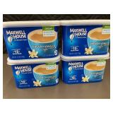 Maxwell House French Vanilla Cafe Decaf Sugar Free Mix Lot of 4 Maxwell House French Vanilla Cafe Decaf Sugar Free Mix Lot of 4