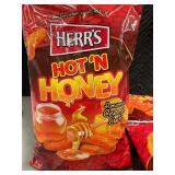 MIL 3 - Herr's Hot 'N Honey Cheese Curls - 4 Bags MIL 3 - Herr's Hot 'N Honey Cheese Curls - 4 Bags