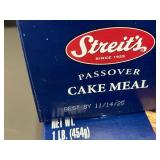 WY 4 - Streit's Passover Cake Meal 1 lb Box (4-Pack) - Sodium Free Low Fat WY 4 - Streit's Passover Cake Meal 1 lb Box (4-Pack) - Sodium Free Low Fat