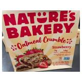 UT 4 - Oatmeal Crumble Strawberry Bars - Nature's Bakery - 3-Box Lot UT 4 - Oatmeal Crumble Strawberry Bars - Nature's Bakery - 3-Box Lot