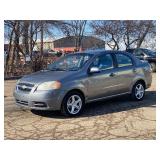 2008 CHEVROLET AVEO LS *No Accidents* (NO RESERVE) 2008 CHEVROLET AVEO LS *No Accidents* (NO RESERVE)