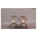 1982D, 1983D, 2-1971D, 1072D, 1994P Kenndy Half Dollars